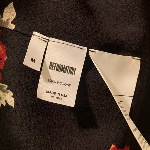 Reformation Delta Wrap Dress - Picture 9 of 9